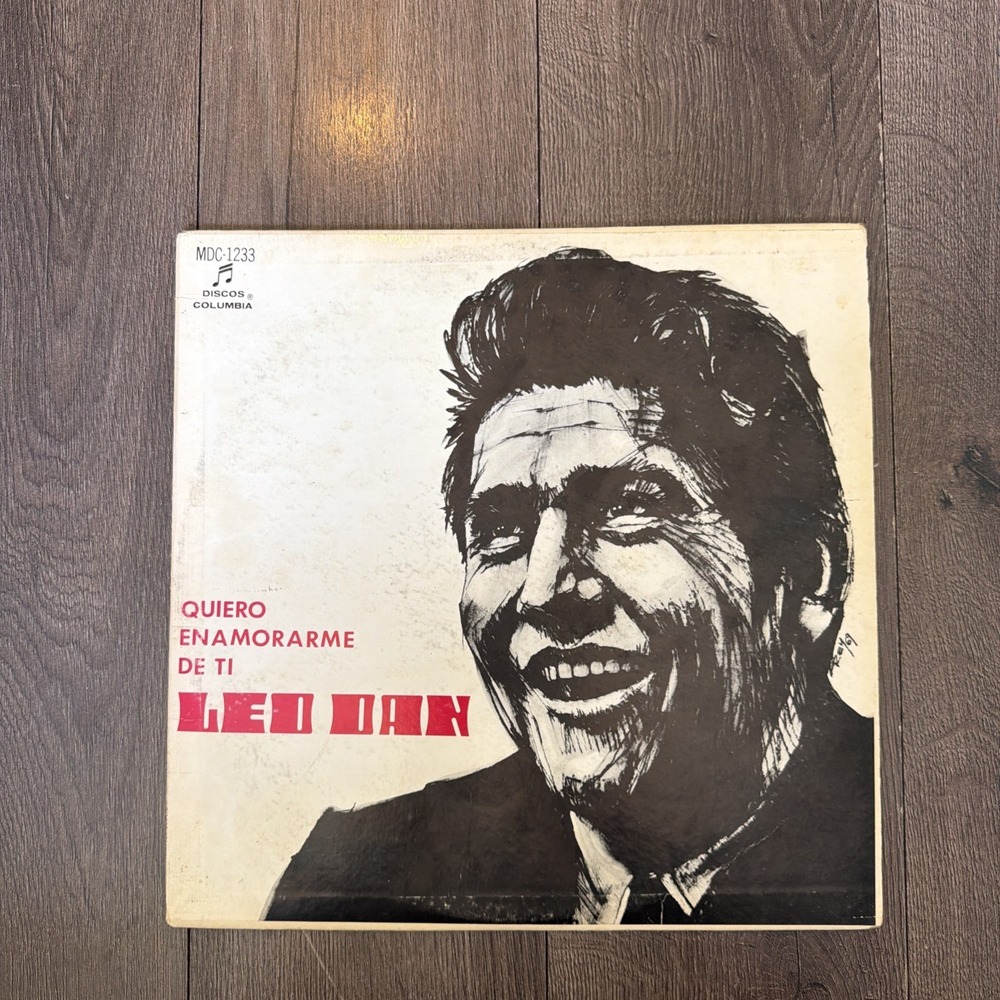 Leo Dan "Quiero Enamorarme de Ti " Vinyl Record LP VG MDC-1233 Columbia